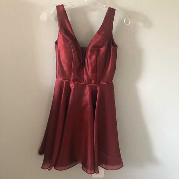 blood red cocktail dress Red&White 1950s Halloween Blood Dress